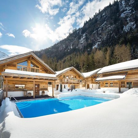 Wellnesshuettendorf Wiese Sankt Leonhard im Pitztal Esterno foto